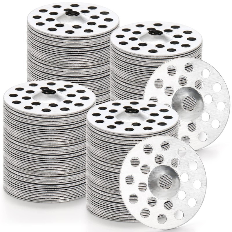Peohud 600 Pcs 1 Inch Plaster Washers, Metal Washers for