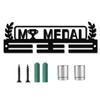 CREATCABIN Acrylic Medal Holder My Medals Holder Display Hanger Rack