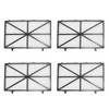 Pack of 4 Filter Cartridges, Fine Filter Basket 9991432-R4 Replacement