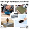 Grey Metal Epoxy Putty for Repair, 2 Part 16Oz Wood
