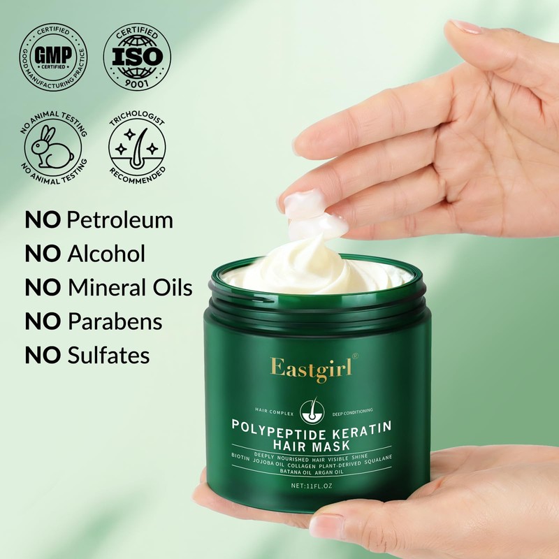 Deep Conditioning Treatment with Hydrolyzed Collagen Conditioner 4-Protein & Ginseng