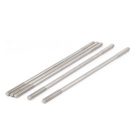 Sourcingmap M5x150mm 304 Stainless Steel Double End Threaded Stud Screw Bolt 5pcs