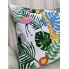 Senkon Home Cartoon Safari Animals Cushion Covers. Lions and Giraffes