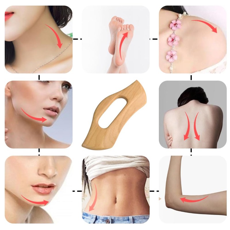 Cassa Board, Facial Beauty Device, Massage, Promotes Blood Circulation, Easy