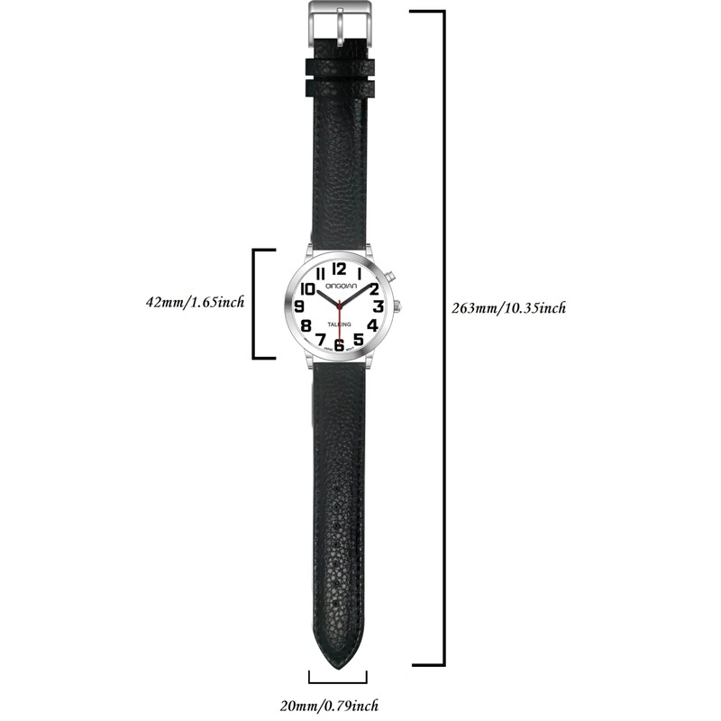 Big Talking watch for blind with Jumbo numbers for visually