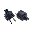CABLEPELADO IEC320 C5 to Schuko EU Plug to C5 Adapter