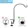Silintion Short Deck Hook for Railing 2 Pack Deck Bird