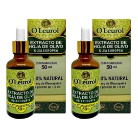 2 Piezas De Oleurol, Extracto De Hoja De Olivo, Polifenoles