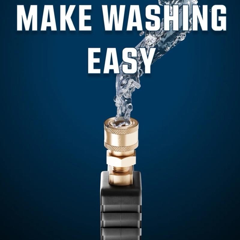 McKillans Stubby Gun with Preinstalled Fittings for Foam Cannon -