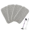 OuhDvgny 4 Packs Steam Mop Pads for SLSM-001 Steam Cleaner