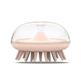 SUIOPPYUW Scalp Massager Shower Brush Anti-Itching Stains Hair Root Scrubber Massage Care Body Tool Supplies Male Children Animals, Pink