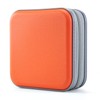 UENTIP CD Case for Car, 48 Capacity, Orange