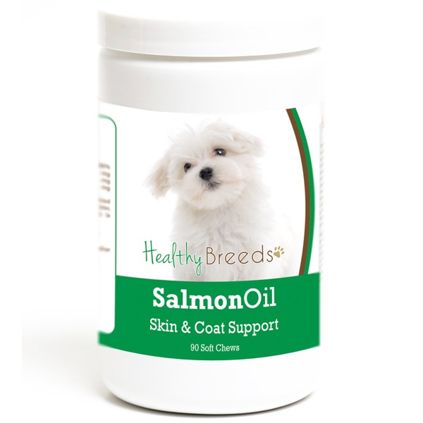 Healthy Breeds Healthy Breeds Maltese Salmon Oil Soft Chews 90