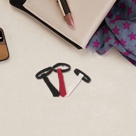 TOYANDONA 3 Pieces Doll Tie Miniature Tie Doll Clothes Tie for Dolls Doll Fashion Accessories Dolls Tie Doll Outfits Accessories for Mini Dolls Doll Shoes Mini Tie Fabric