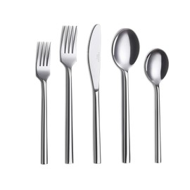ANNOVA 20 Piece Silverware Set, Service for 4, Premium Forged Stainless Steel Tableware Kitchen Flatware Set Utensils, Includes Dinner Knives, Forks, Spoons, Salad Forks & Dessert Spoons