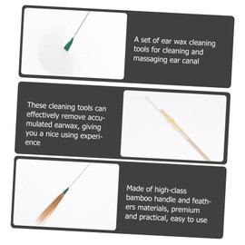 Baluue Chinese Ear Cleaning Set 8pcs Earwax Remover Tools Ear Ear Cleaning Comfortable Use