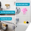 PELEG DESIGN Brain Drain White Skull Sponge Holder for Kitchen,