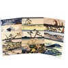 Hokusai Prints Note Cards: 12 Blank Note Cards & Envelopes: