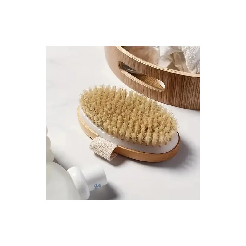 2pzs Cepillo Corporal Exfolia Circulación Quita Piel Muerta