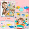 Hoarost 32 Pcs Mini Toy Camera Bulk Set Plastic Camera