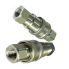 2PCS 1/4" Hydraulic Quick Couplers 5000 psi for Meyer Fisher