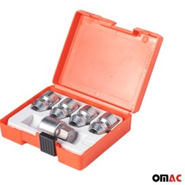 OMAC Wheel Lock Kit for Dodge Charger 2005-2023 M14X1,5 Galvanized Silver 4Locks&1Key