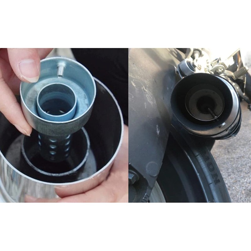 Hiro World Trade Baffle Inner Silencer, Set of 2, Silencer,