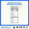 MadeGood Double Chocolate Soft-Baked Cookies, 0.85oz Each, Organic Snacks
