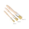 Natural Bristle Glue and Paint Brush by Cord (Size 4)