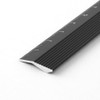 Midori (42256006) - Regla de aluminio (15 cm), color negro