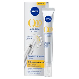 NIVEA Q10 Expert Anti-Wrinkle Combination (1 x 15ml) Anti Wrinkle and Wrinkle 5 min Visible Facial Treatment with Bioxifill Peptides