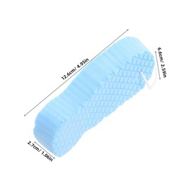 Baluue Soft Bath Sponge for Newborns Boy Girl Boys and Girls Exfoliating Loofah Sponge Pads for Shower Travel Use