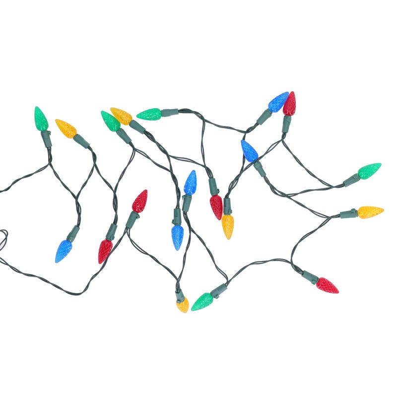 Solar Decorative Lights Strawberry Shape Waterproof Plastic Battery Box Powered