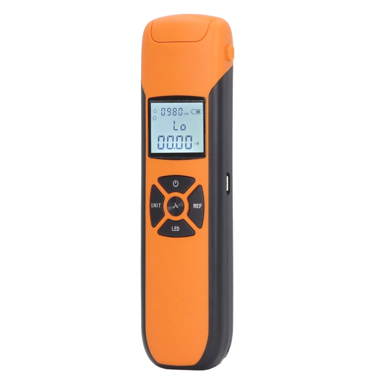 Optical Fiber Power Meter 800 to 1700 Nm Portable Auto