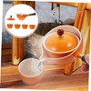 VICASKY Ceramic 360° Rotatory Tea Kettle Side Handle Home Teapot