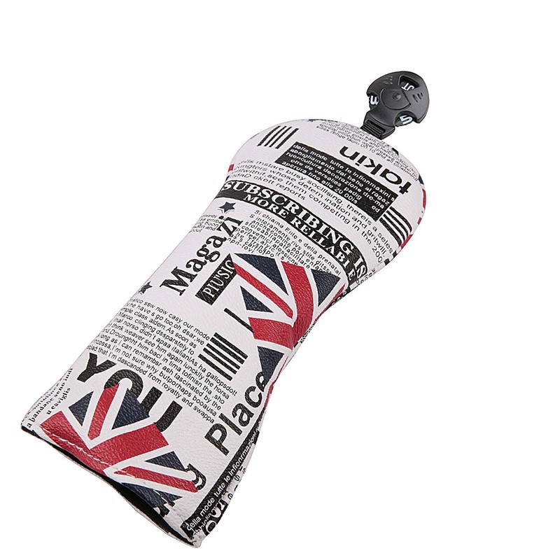 4pcs UK USA Waterproof Headcover Driver Cover Wood Cover Utility