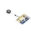 Durable Name Badge with Badge Reel Landscape (Pack of 10)