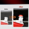 Car Jack Support Adapter Polyethylene Red Axle Stands Stand Support