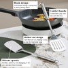 Stainless Steel Spatulas Set - Slotted Turner, Solid Turner, Heavy-Duty
