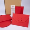 PresentFill® – Blank Folding Cards with Envelopes with Heart Closure