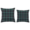 Scottish Clan Mackenzie Modern Tartan Family Plaid Throw Pillow