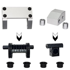 Upgrade Metal Drive Toggle and Clevis Mount 4 Plastic Deformable Bushings for La-Z-Boy/LazyBoy/La Z Boy/Lazy Boy Power Recliners