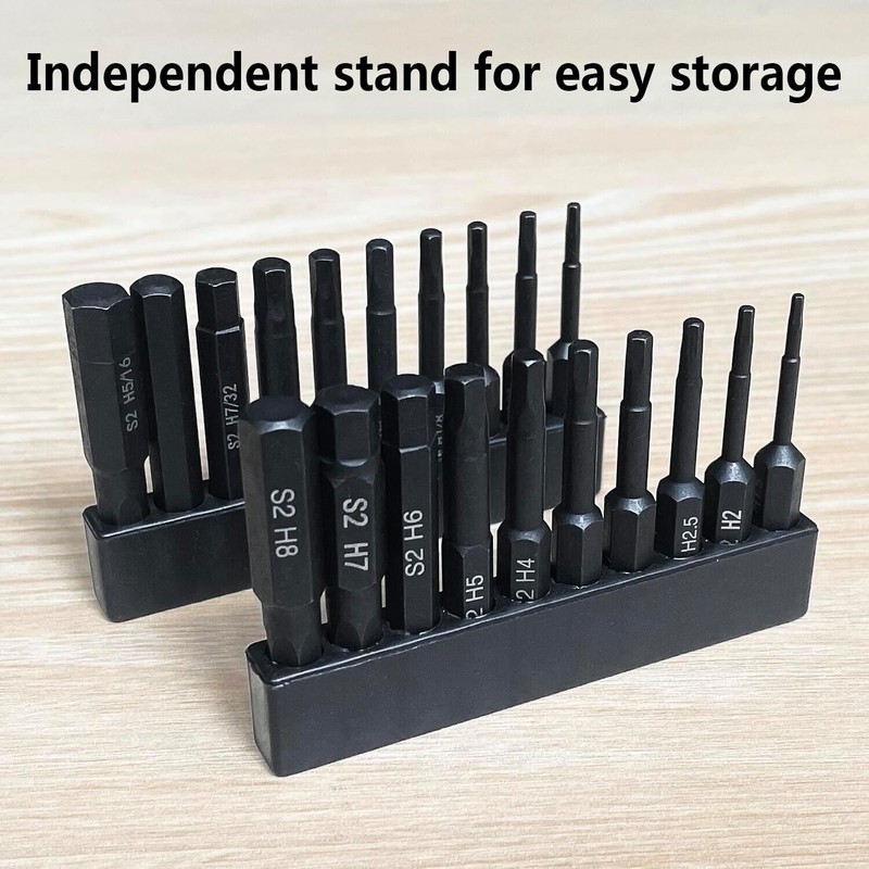 PTSLKHN Hex Head Allen Wrench Drill Bit Set (10pc Metric