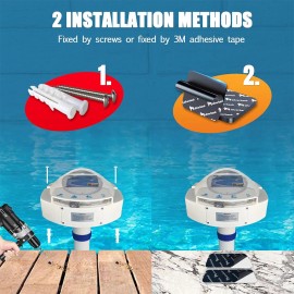 ICLOVER In-Ground Swimming Pool Alarm System Water Safety Alert Guard Protects Children