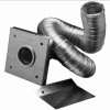 Duravent PelletVent 3" x 5" Pellet Stove Air Intake Installation