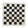 Chess Checkers Set 13.8in Board 2 in 1 Anti Slip