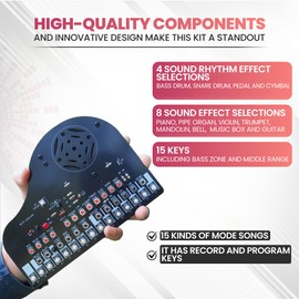 VOGURTIME DIY Piano Soldering Project Kit Electronics Solder Practice Kit, Great STEM Project and Gift, Multi-Function