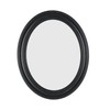 Funerom 20 x 16 inch Black Wall Mirror Oval Bathroom