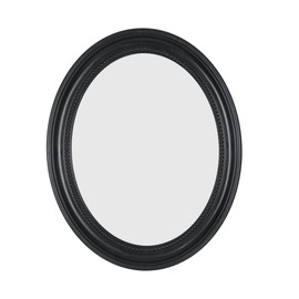 Funerom 20 x 16 inch Black Wall Mirror Oval Bathroom Mirror Bedroom Mirror