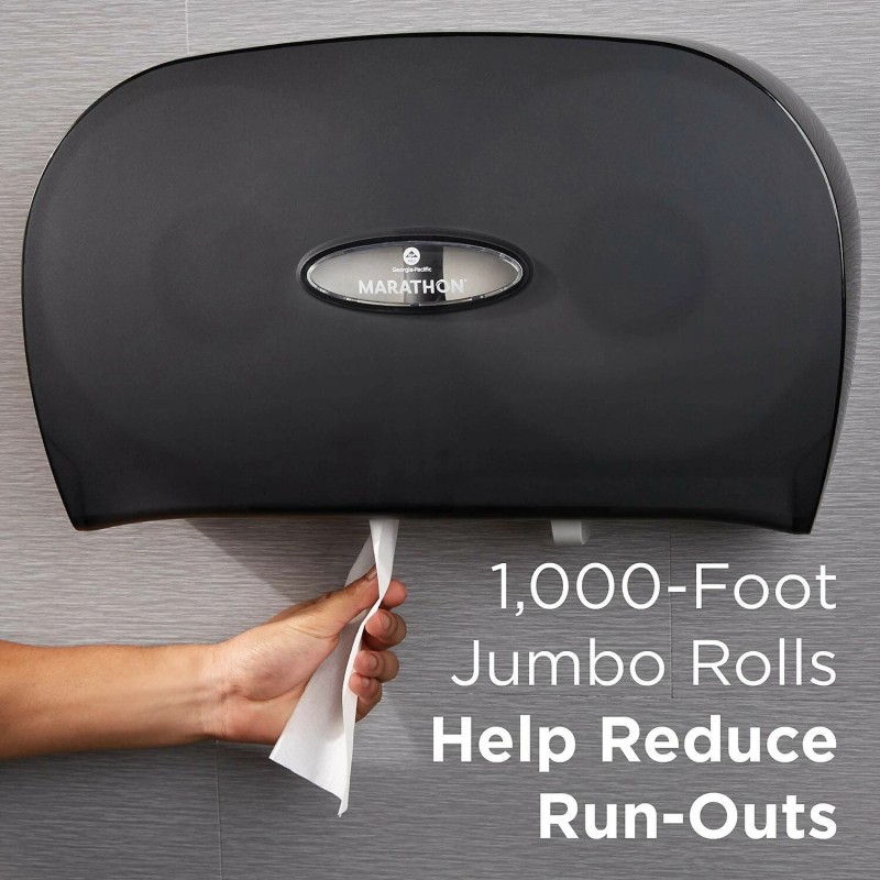 Marathon® Jumbo Roll, Toilet Paper, White, 6 Rolls/Case *FREE SHIPPING*